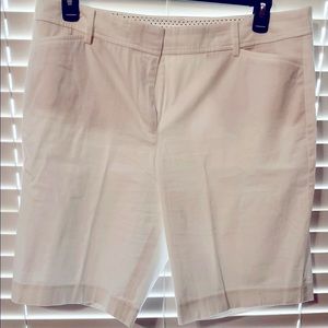 Talbot’s white shorts, size 14.